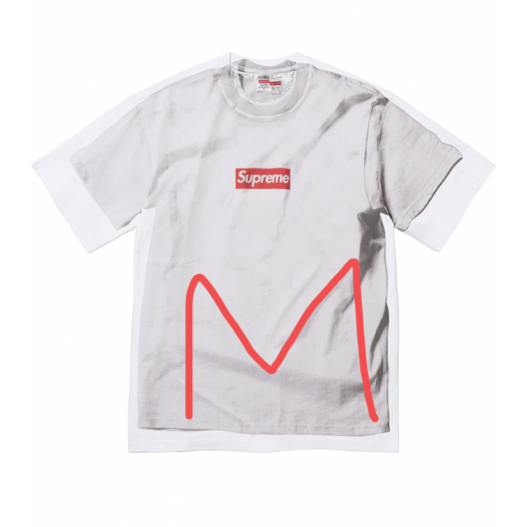 Supreme(シュプリーム)のSupreme x MM6 Maison Margiela Box Logo メンズのトップス(Tシャツ/カットソー(半袖/袖なし))の商品写真