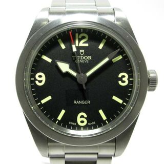 チュードル(Tudor)のTUDOR(チューダー/チュードル) 腕時計 ヘリテージ レンジャー 79950 メンズ SS 黒(その他)