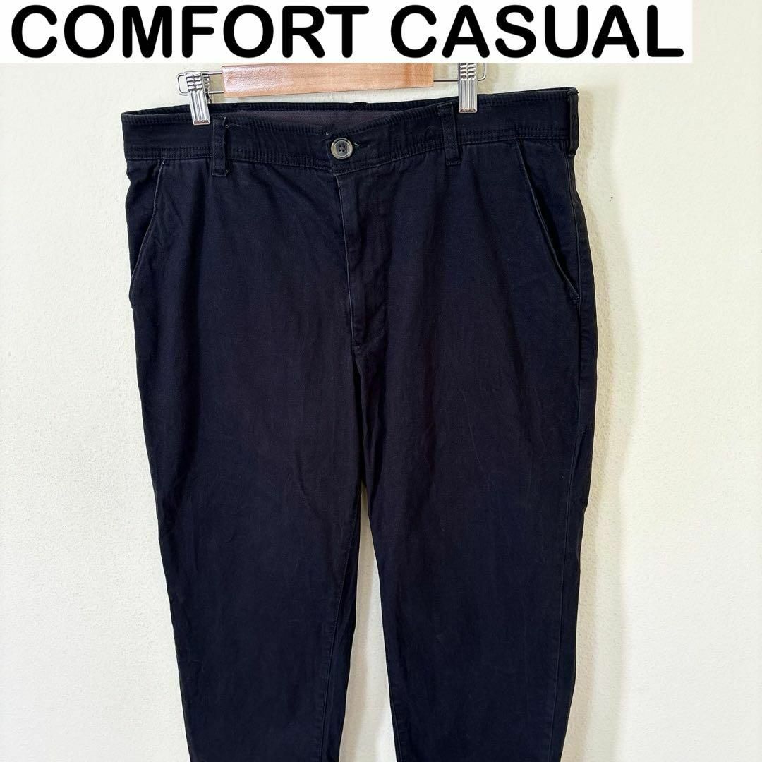 COMFORT CASUAL コットン　チノパン　古着　アメカジ メンズのパンツ(チノパン)の商品写真