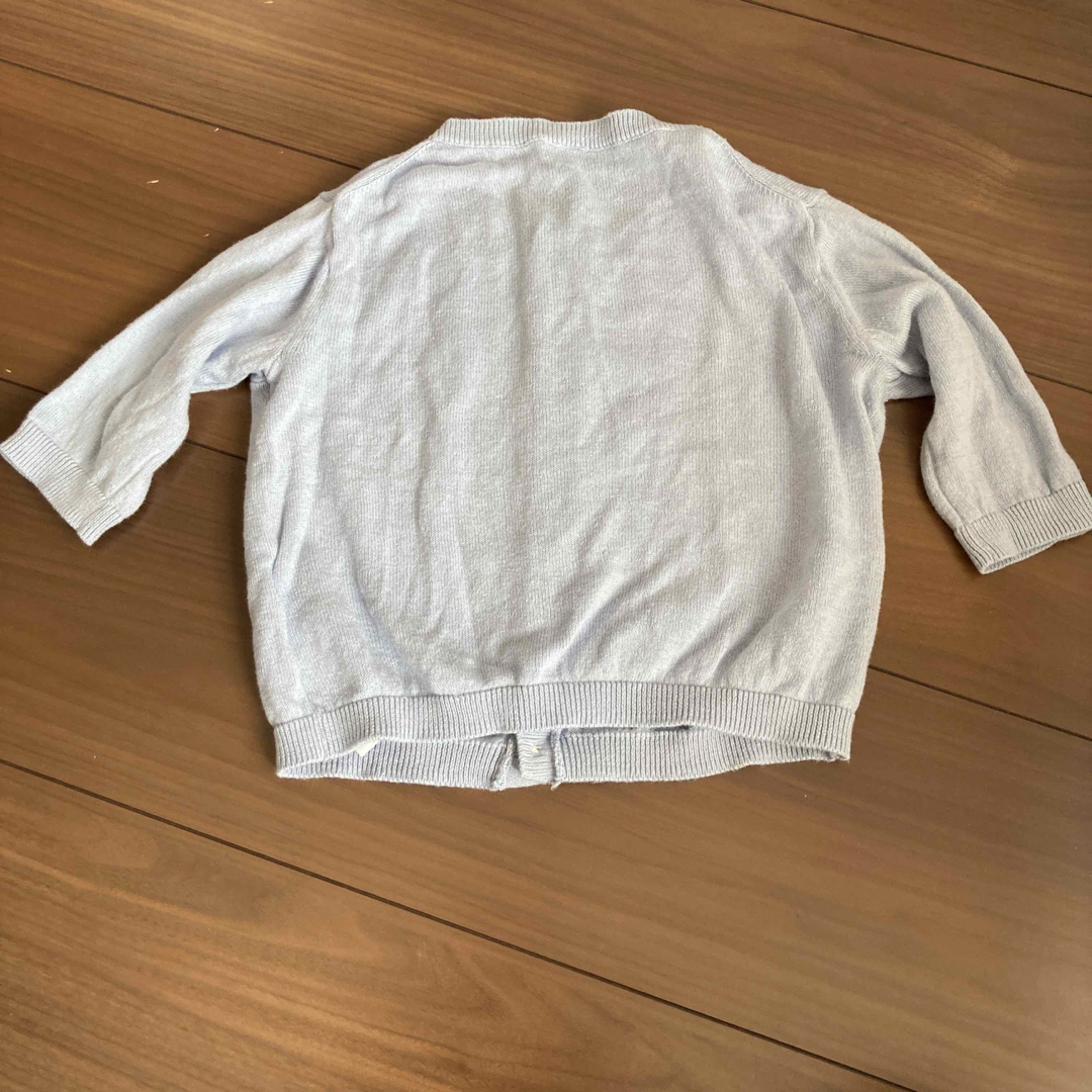 babyGAP(ベビーギャップ)のGAP 無印良品 パーカー カーディガン 70 80 キッズ/ベビー/マタニティのベビー服(~85cm)(カーディガン/ボレロ)の商品写真