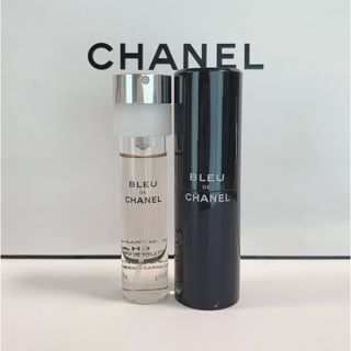 シャネル(CHANEL)の【シャネル 】⭐️ブルードゥシャネル EDT トラベル スプレイ 本体&レフィル(香水(男性用))