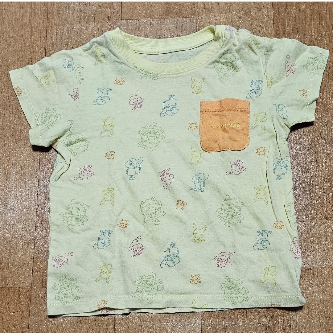 モンポケ 服 セット キッズ/ベビー/マタニティのキッズ服男の子用(90cm~)(Tシャツ/カットソー)の商品写真