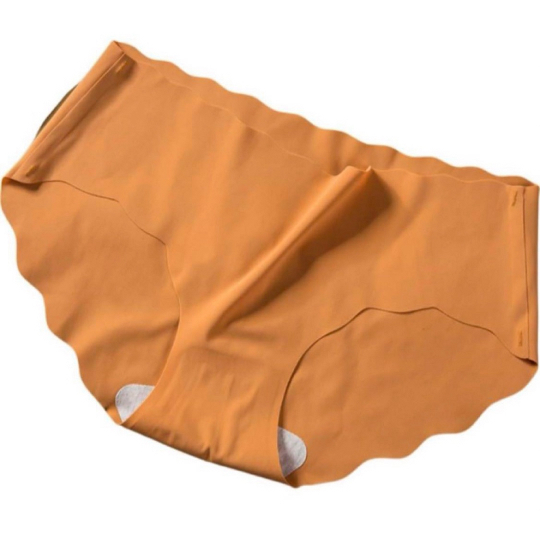 【XL】レディースショーツ シームレス 5枚  肌に優しい  パンツ シンプル レディースの下着/アンダーウェア(ショーツ)の商品写真