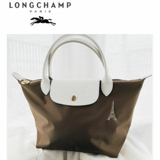 LONGCHAMP - ロンシャン 折りたたみ トートバッグ 美品 正規品の通販