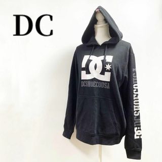 DC SHOESディーシーシューズスターリッシュ裏起毛メンズパーカーブラック