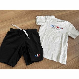 アディダス(adidas)のadidas セットアップ 半袖 100(Tシャツ/カットソー)