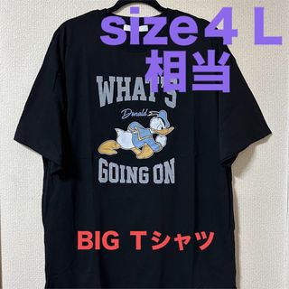 ディズニー(Disney)の大きいサイズ＊新品タグ付き　Ｔシャツ(Tシャツ(半袖/袖なし))