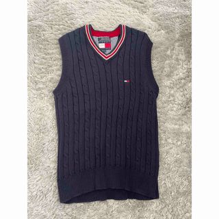 トミーヒルフィガー(TOMMY HILFIGER)の【TOMMY HILFIGER】ニットベスト　メンズ　トミーヒルフィガー(ベスト)