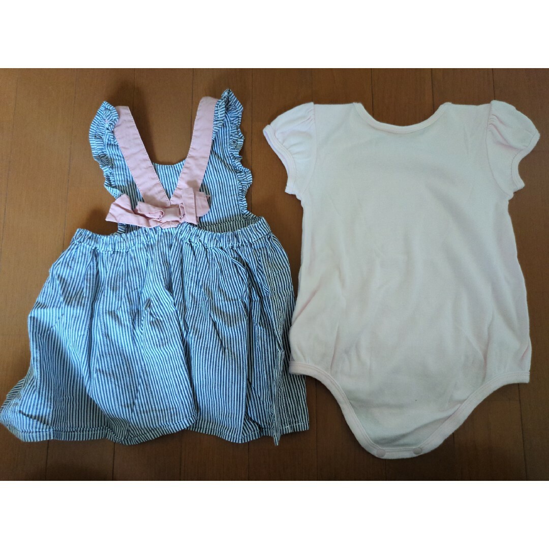 apres les cours(アプレレクール)の子供服　キッズ　女の子　80センチ　アプレレクール キッズ/ベビー/マタニティのベビー服(~85cm)(ワンピース)の商品写真