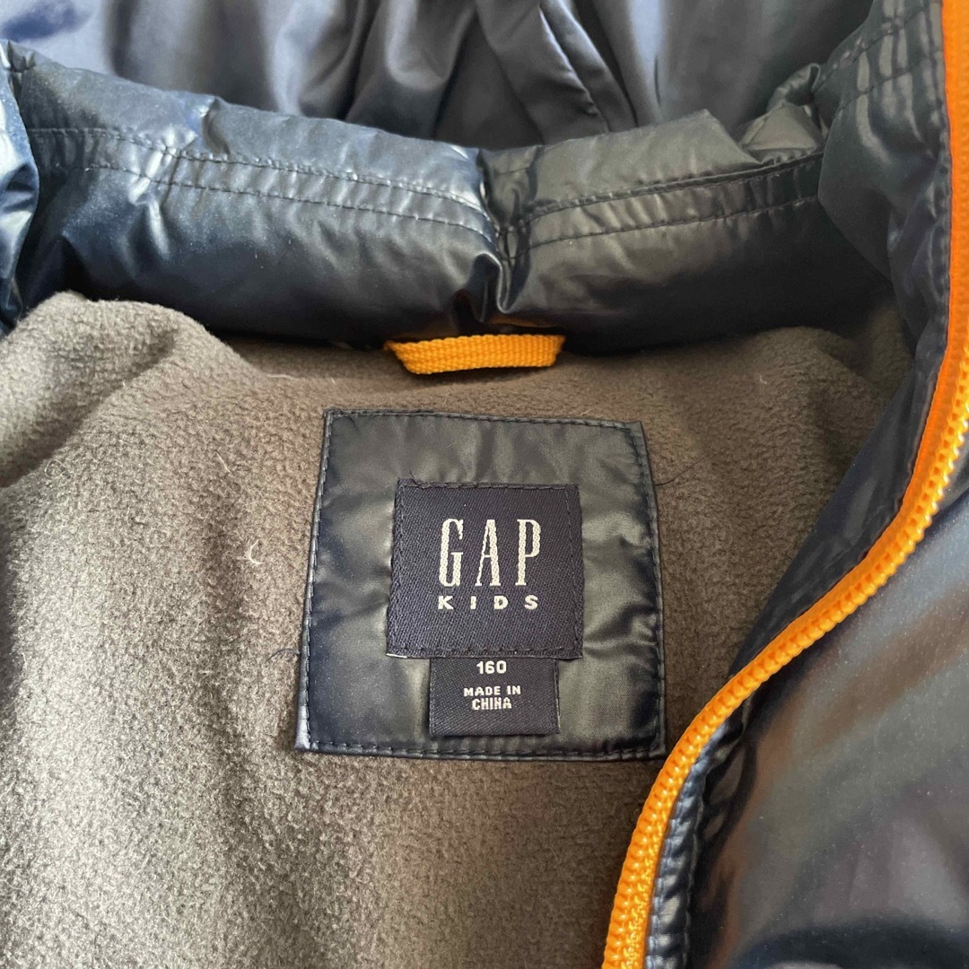 GAP Kids(ギャップキッズ)のGAP ダウンジャケット　160 キッズ/ベビー/マタニティのキッズ服男の子用(90cm~)(ジャケット/上着)の商品写真