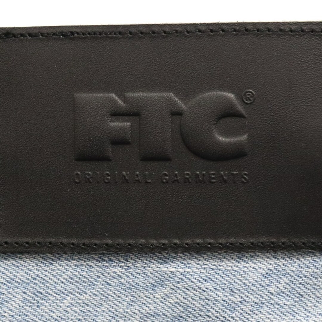 FTC(エフティーシー)のFTC エフシーティー バギーシルエット デニムパンツ インディゴ ブルー メンズのパンツ(デニム/ジーンズ)の商品写真