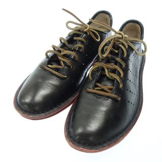 クラークス(Clarks)のクラークス スニーカー レザー メンズ ブラック 7.5【AFC31】(スニーカー)