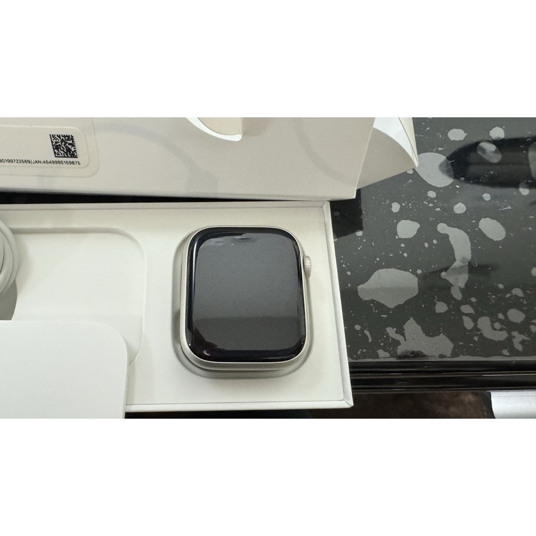 Apple Watch(アップルウォッチ)のApple watch 7 45mm/GPSモデル(美品) メンズの時計(腕時計(デジタル))の商品写真