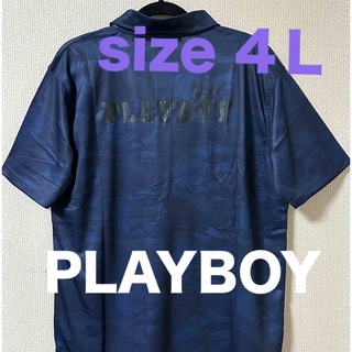 PLAYBOY - 大きいサイズメンズ＊新品タグ付きPLAYBOY ポロシャツ