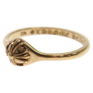 クロムハーツ(Chrome Hearts)のCHROME HEARTS クロムハーツ 22K BUBBLEGUM CROSSBALL RING 22K バブルガム クロスボール リング ゴールド(リング(指輪))