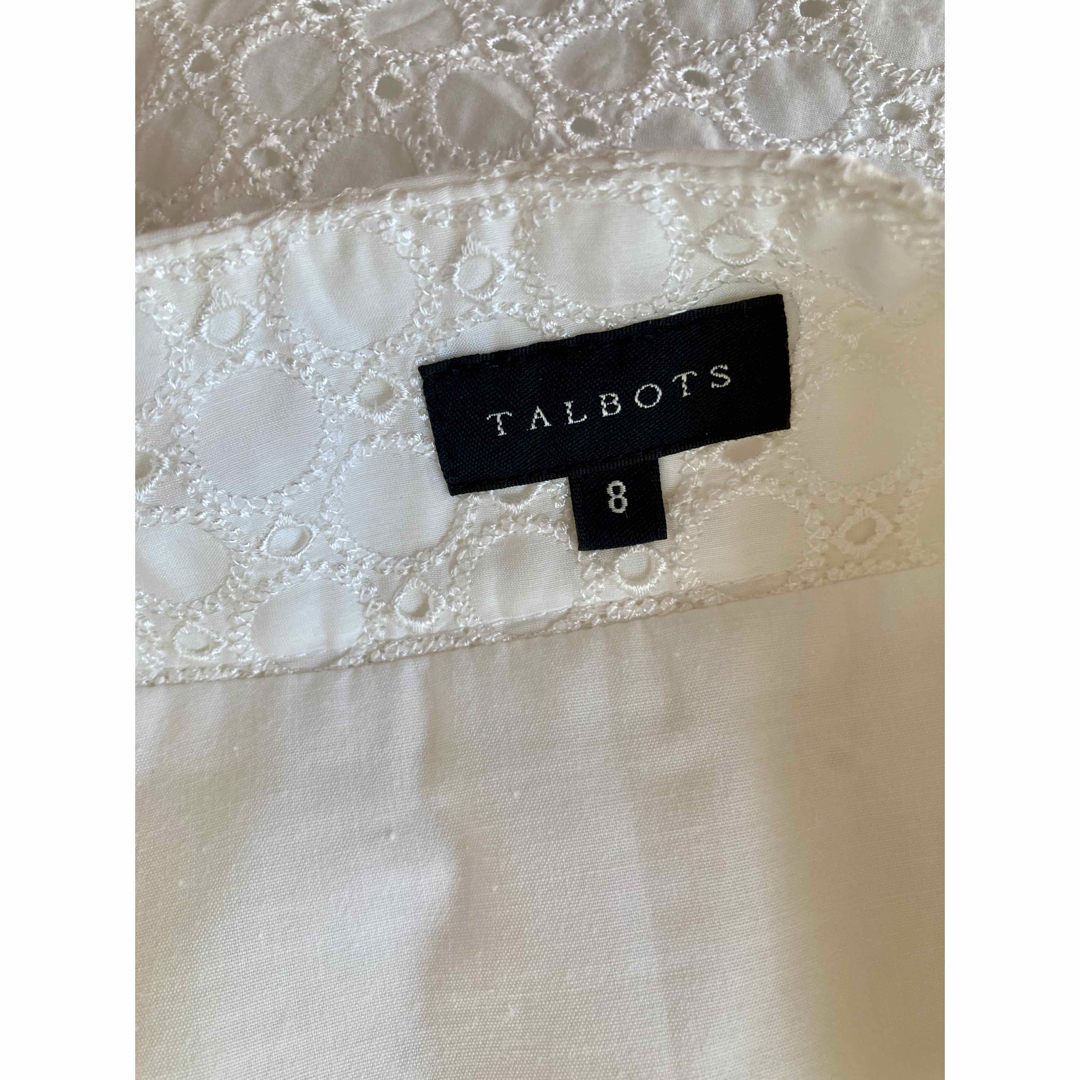 TALBOTS(タルボット)のタルボットTALBOTS スカート　白　レース レディースのスカート(ひざ丈スカート)の商品写真