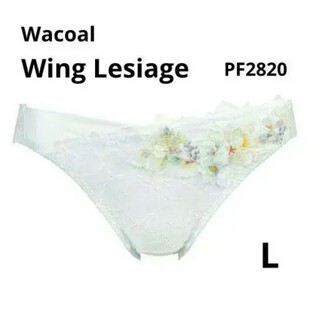 ウイングレシアージュ(Wing lesiage（WACOAL）)のワコール ウイング レシアージュ ショーツ L PF2820 GY(ショーツ)