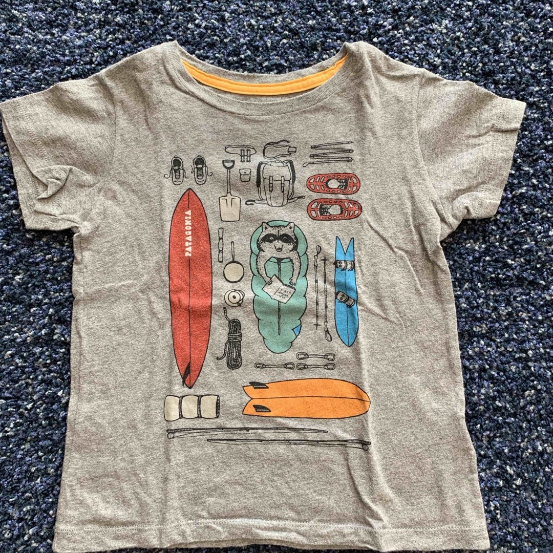 patagonia(パタゴニア)のkids Tシャツ キッズ/ベビー/マタニティのキッズ服男の子用(90cm~)(Tシャツ/カットソー)の商品写真