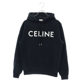 セリーヌ(celine)のCELINE セリーヌ クラシックロゴ ルーズプルオーバーパーカー 2Y321670Q ブラック(パーカー)