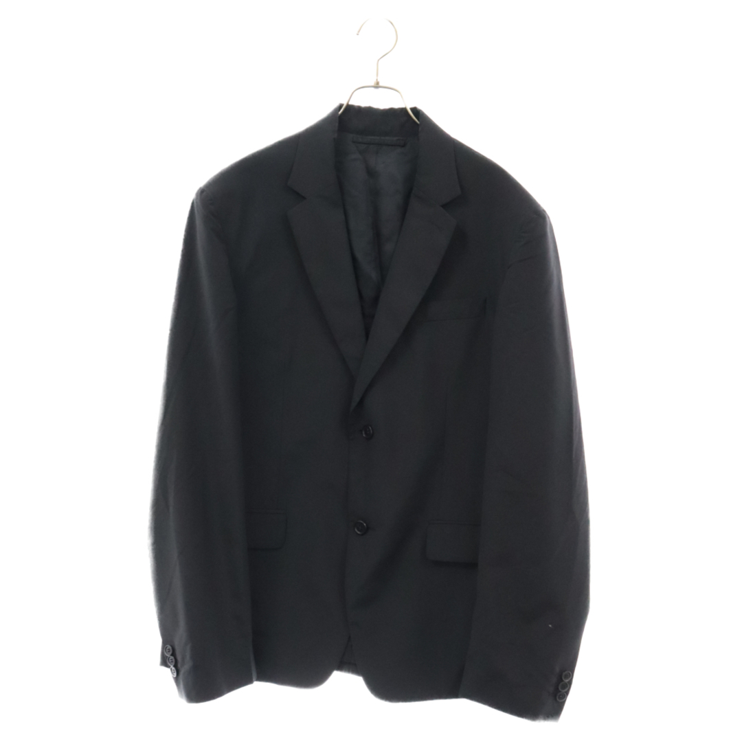 PRADA(プラダ)のPRADA プラダ TRAVEL EDITION Single breasted blazer トラベルエディション パッカブル ウールナイロン 三角ロゴパッチ付き 2Bテーラードジャケット SD020 S221 1VTK メンズのジャケット/アウター(テーラードジャケット)の商品写真