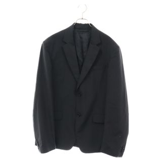 プラダ(PRADA)のPRADA プラダ TRAVEL EDITION Single breasted blazer トラベルエディション パッカブル ウールナイロン 三角ロゴパッチ付き 2Bテーラードジャケット SD020 S221 1VTK(テーラードジャケット)