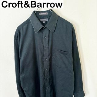 ヴィンテージ(VINTAGE)のCroft&Barrow 長袖　シャツ　古着　アメカジ　ヴィンテージ(Tシャツ/カットソー(七分/長袖))