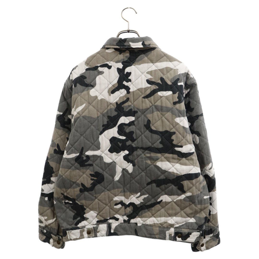 Supreme(シュプリーム)のSUPREME シュプリーム 21AW ×Dickies Quilted Work Jacket Grey Camo ディッキーズ キルティングワークジャケット グレー メンズのジャケット/アウター(フライトジャケット)の商品写真