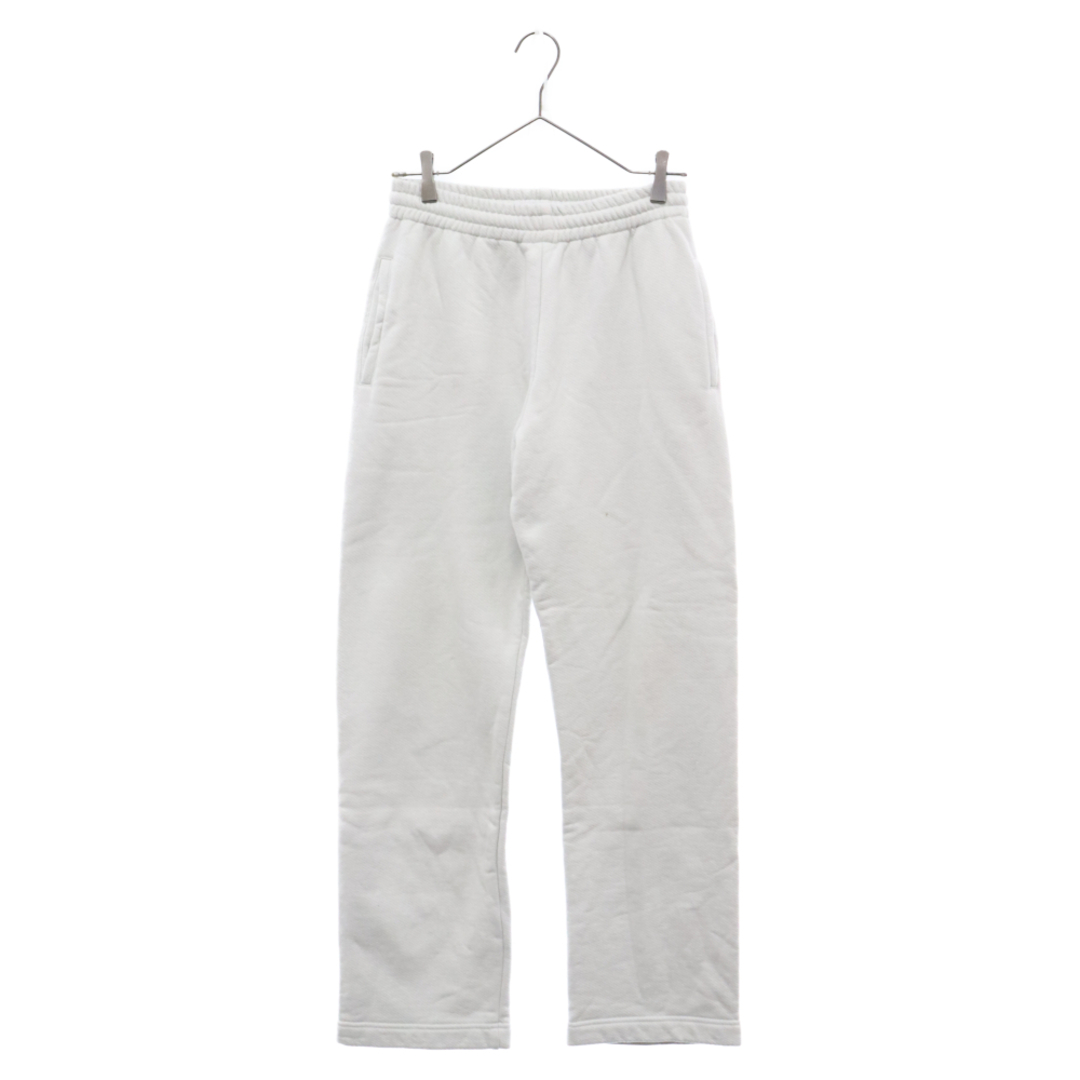 OFF-WHITE(オフホワイト)のOFF-WHITE オフホワイト Jogging Pants In Cotton OWCH008S21JER003 レッグテープ スウェットパンツ ホワイト メンズのパンツ(その他)の商品写真