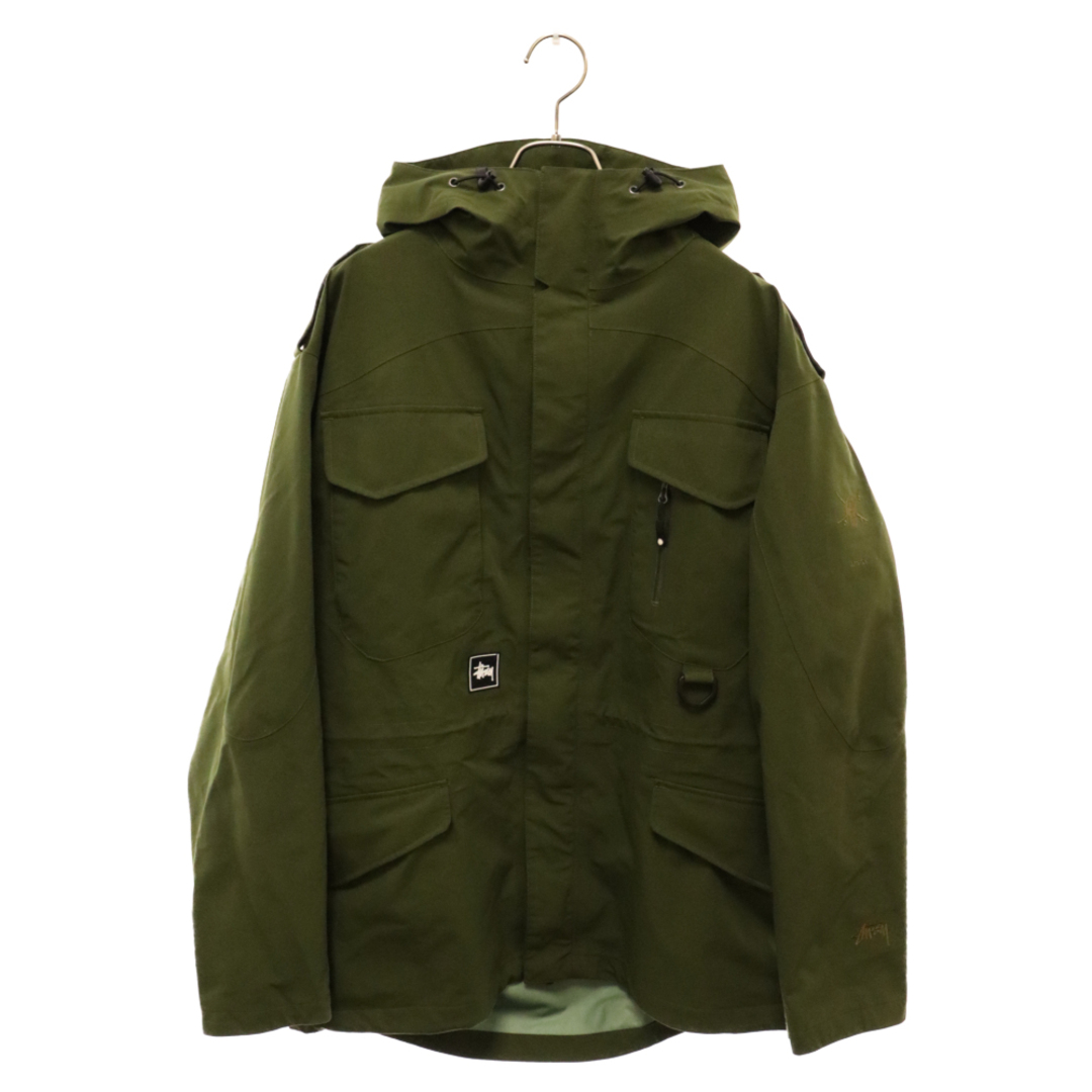 STUSSY(ステューシー)のSTUSSY ステューシー × TILT FIELD TECK JACKET M-65 GORE-TEX フィールドジャケット ゴアテックス カーキ メンズのジャケット/アウター(フライトジャケット)の商品写真