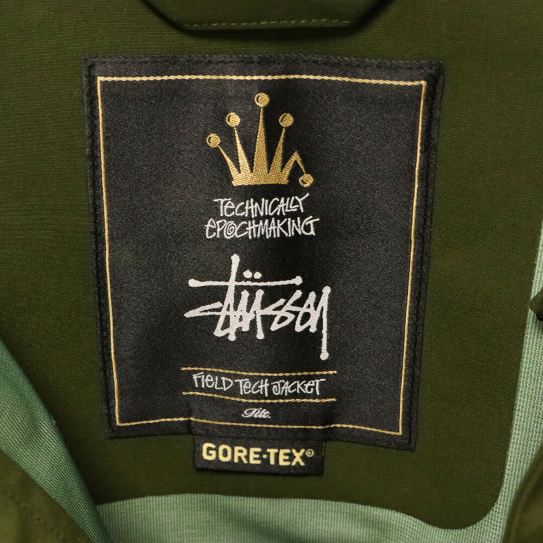 STUSSY(ステューシー)のSTUSSY ステューシー × TILT FIELD TECK JACKET M-65 GORE-TEX フィールドジャケット ゴアテックス カーキ メンズのジャケット/アウター(フライトジャケット)の商品写真