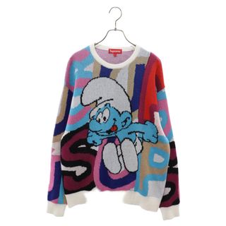 シュプリーム(Supreme)のSUPREME シュプリーム 20AW Smurfs Sweater プルオーバーニット マルチカラー(ニット/セーター)