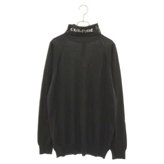 クロムハーツ(Chrome Hearts)のCHROME HEARTS クロムハーツ カシミヤハイネックジップアップニット(ニット/セーター)