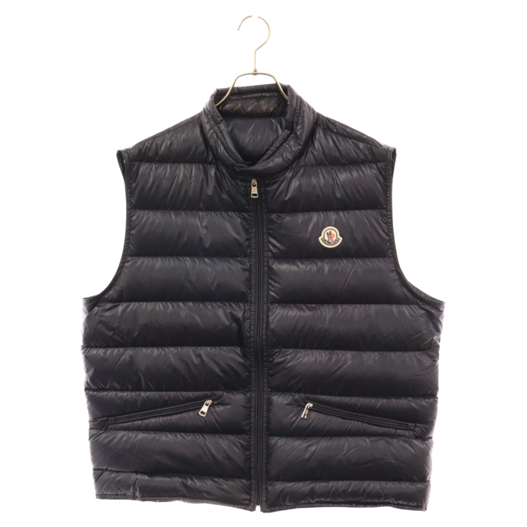 MONCLER(モンクレール)のMONCLER モンクレール 22SS GUI SLEEVELESS DOWN JACKET グイ スリーブレス ダウンベスト ネイビー H10911A10700 53029 メンズのジャケット/アウター(ダウンベスト)の商品写真