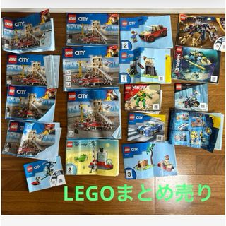 レゴ(Lego)のLEGO レゴ　まとめ売り　大量　説明書　60216(積み木/ブロック)