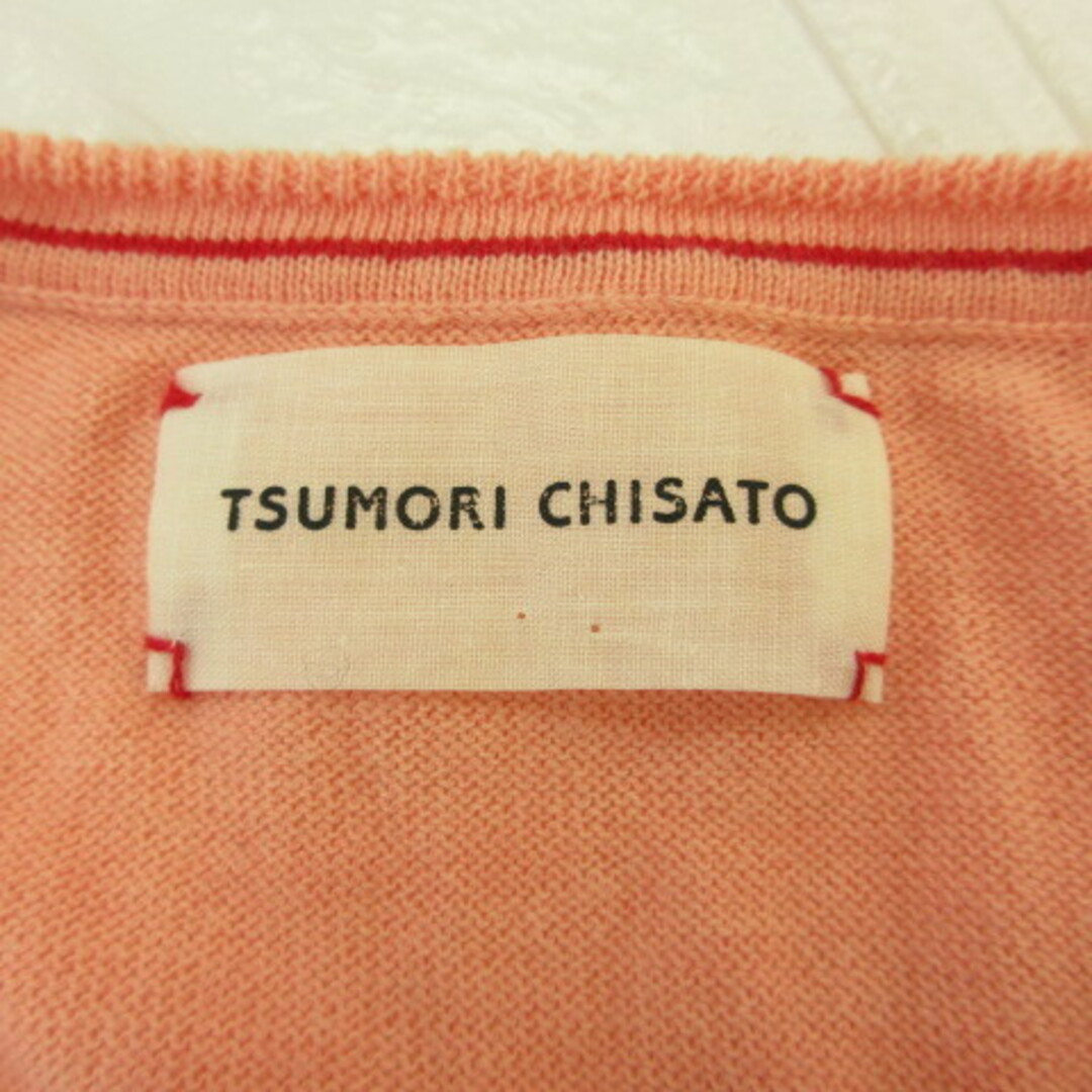 TSUMORI CHISATO(ツモリチサト)のツモリチサト TSUMORI CHISATO ニットベスト ピンク 2  レディースのトップス(ベスト/ジレ)の商品写真