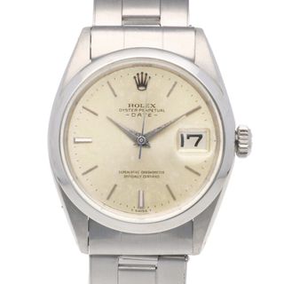 ロレックス(ROLEX)のロレックス デイト オイスターパーペチュアル 腕時計 時計 ステンレススチール 1500 自動巻き メンズ 1年保証 ROLEX  中古(腕時計(アナログ))