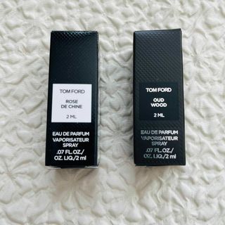 TOM FORD - 【新品】トムフォード オードパルファム （ウードウッド＆ローズドシーヌ）2個