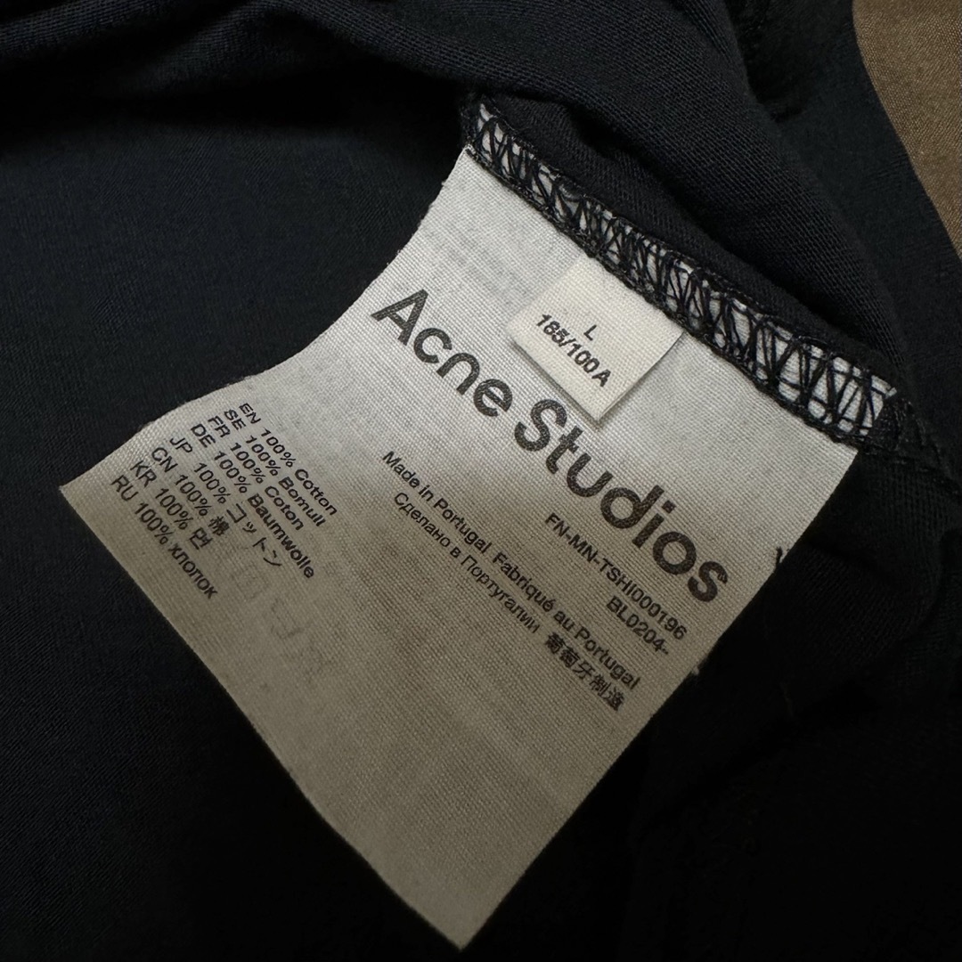 Acne Studios(アクネストゥディオズ)のAcne Studios Organic Cotton Logo T-Shirt メンズのトップス(Tシャツ/カットソー(半袖/袖なし))の商品写真