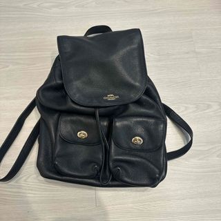 コーチ(COACH)のCOACH コーチ リュック(黒)(リュック/バックパック)