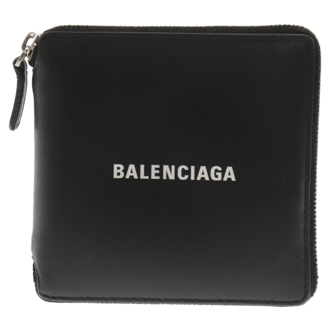 Balenciaga(バレンシアガ)のBALENCIAGA バレンシアガ エブリデイ ジッピー カーフスキン レザー 二つ折り財布 ブラック 594693 メンズのファッション小物(折り財布)の商品写真