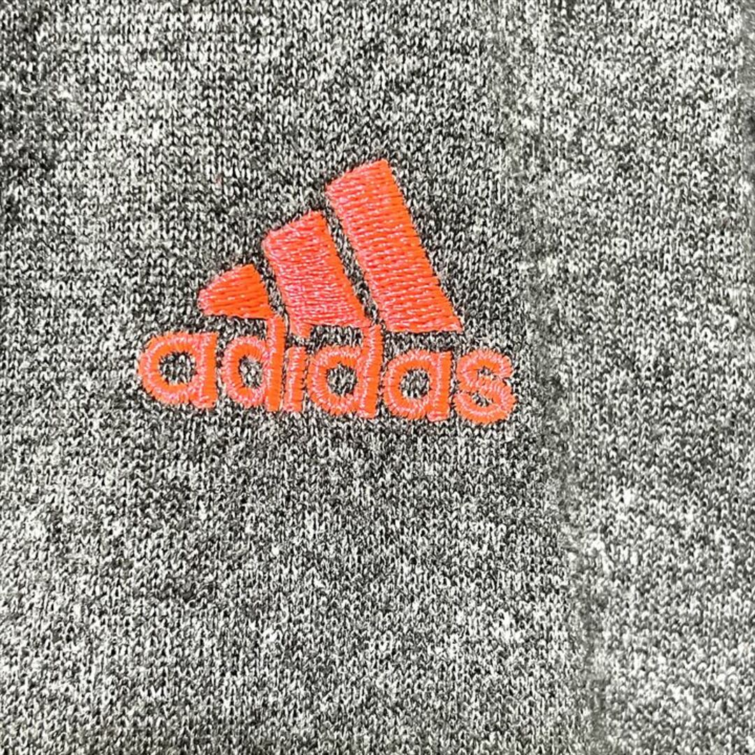 adidas(アディダス)の90s 古着 アディダス パーカー 刺繍ロゴ 蛍光色 レディースS  レディースのトップス(パーカー)の商品写真