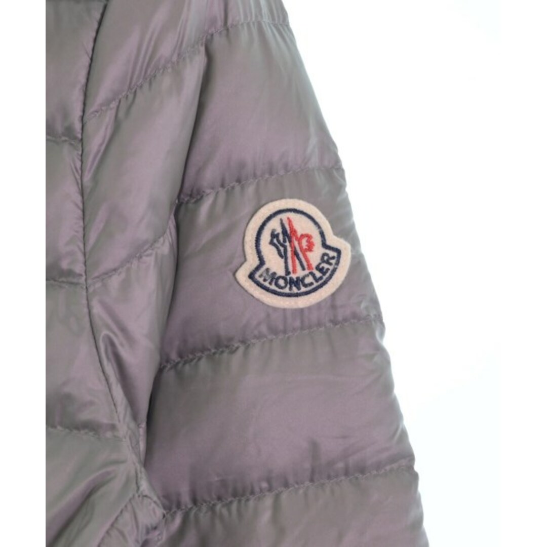 MONCLER(モンクレール)のMONCLER モンクレール ダウンコート 0(XS位) グレー 【古着】【中古】 レディースのジャケット/アウター(ダウンコート)の商品写真