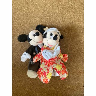 ディズニー(Disney)のミッキー♡ミニー和装ペアぬいぐるみ(ぬいぐるみ/人形)