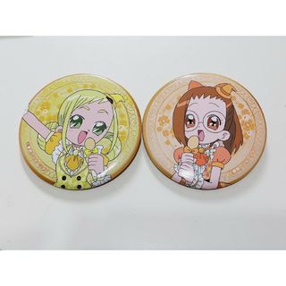 おジャ魔女どれみ　カラオケの鉄人　カラ鉄　缶バッジ　ももこ　はづき　カラオケ(キャラクターグッズ)