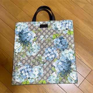 グッチ(Gucci)の本日限定⚫︎GUCCIグッチblooms青花柄GGトートバッグ(トートバッグ)