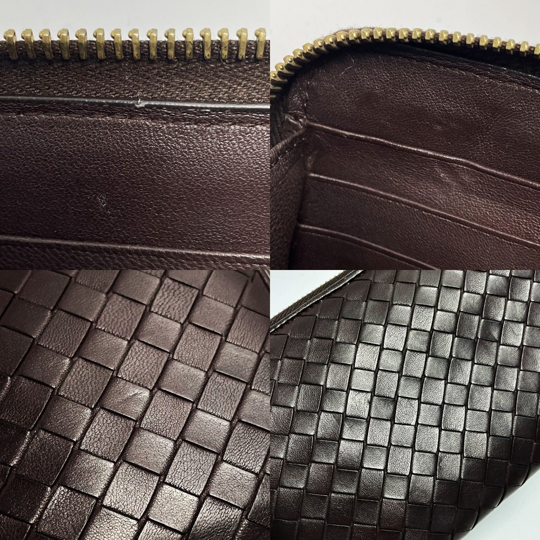 Bottega Veneta(ボッテガヴェネタ)の☆☆BOTTEGA VENETA ボッテガヴェネタ イントレチャート 114076 ブラウン 長財布 レディース ゴールド金具 レディースのファッション小物(財布)の商品写真