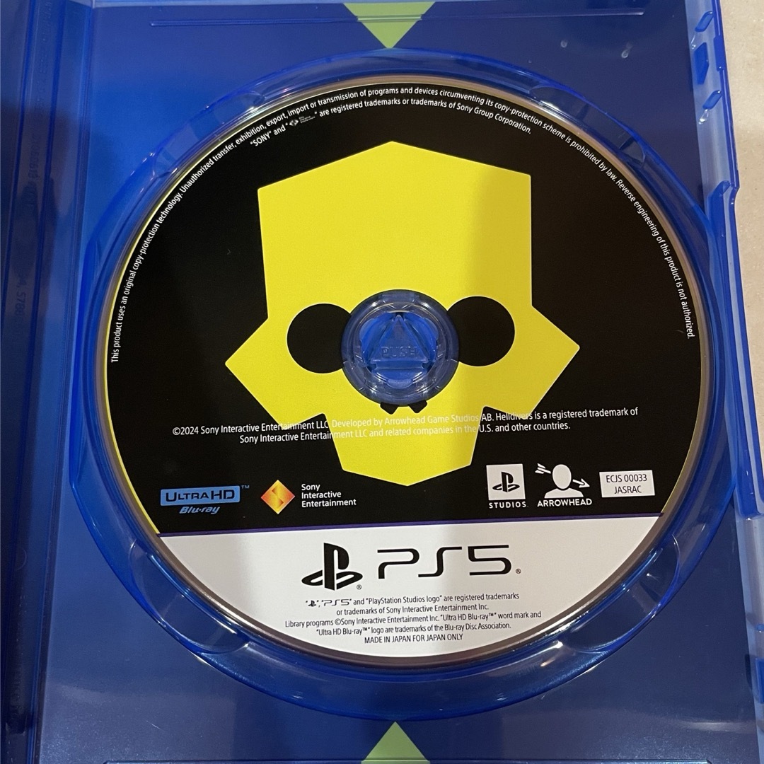 PlayStation(プレイステーション)のヘルダイバー2 エンタメ/ホビーのゲームソフト/ゲーム機本体(家庭用ゲームソフト)の商品写真