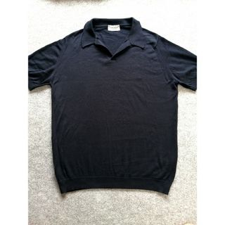 ジョンスメドレー(JOHN SMEDLEY)の【美品】JOHN SMEDLEY ジョンスメドレー スキッパー ポロシャツ(ポロシャツ)