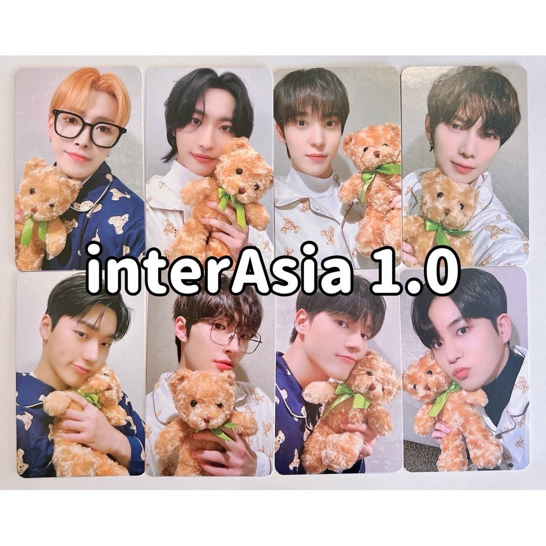 interasia 1.0】ATEEZ WILL トレカ 8種 コンプ interasia 1.0】ATEEZ WILL トレカ 8種 コンプ