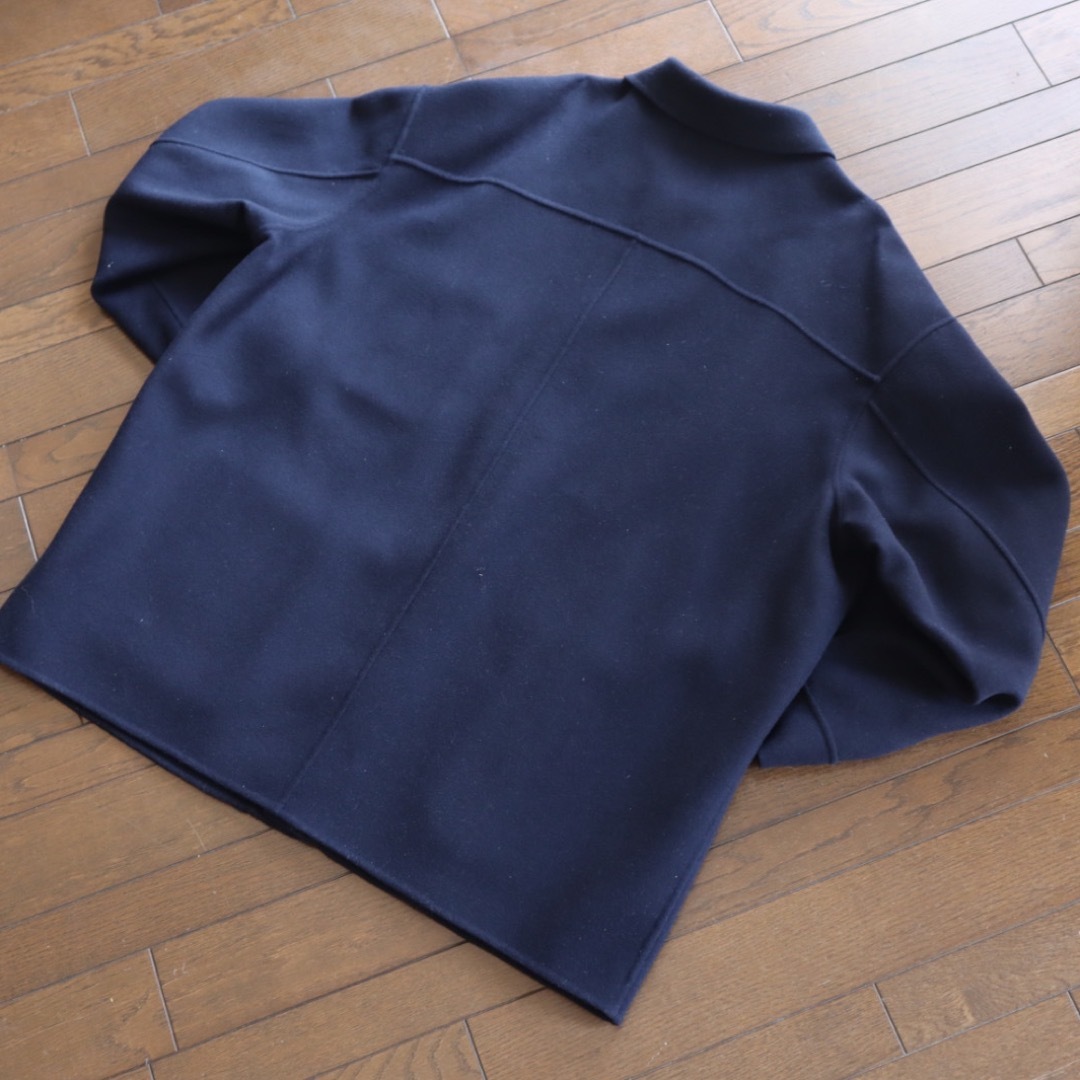 UNIQLO(ユニクロ)のウールブレンドオーバーサイズシャツジャケット　2021 +J   サイズ2XL メンズのジャケット/アウター(ブルゾン)の商品写真